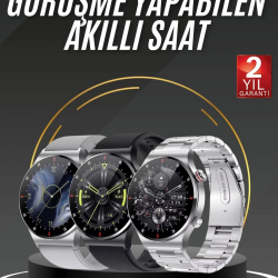 Mey İthalat® Akıllı Saat Uyku ve Sağlık Takibi NFC Uyumlu Bluetoooth Bağlantılı Android İOS Uyumlu