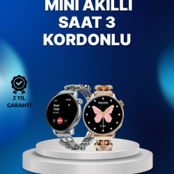 Mey İthalat® Akıllı Saat – Uzun Pil Ömrü, IP67 Suya Dayanıklılık, Şık ve Hafif