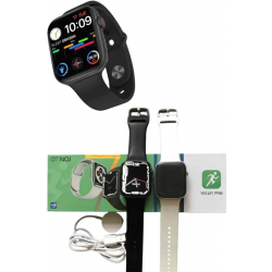 Mey İthalat® Akıllı Saat Wireless Şarj Yüksek Çözünürlüklü Müzik Dinleme Sesli Cevaplama