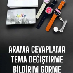 Mey İthalat® Akıllı Saat Yeni Nesil Bluetooth Bağlantılı Uyku Sağlık Takibi GPS Ve NFC Uyumlu