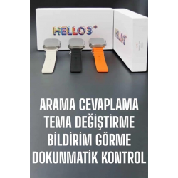 Mey İthalat® Akıllı Saat Yeni Nesil Sesli Asistan Uyku ve Sağlık Takibi Adımsayar