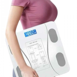 Mey İthalat® Akıllı Tartı Bluetooth Bağlantılı Yağ Ölçebilen Tartı Yeni Nesil