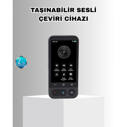 Mey İthalat® Akıllı Taşınabilir Tercüman – 17 Çevrimdışı, 139 Çevrimiçi Dil Desteği