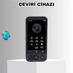 Mey İthalat® Akıllı Taşınabilir Tercüman – 17 Çevrimdışı, 139 Çevrimiçi Dil Desteği