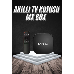 Mey İthalat® Akıllı TV kutusu Mx Box Android 7.1 TV kutusu 2.4G Wifi