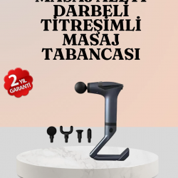 Mey İthalat® AKTÜEL 3in1 Taşınabilir Şarjlı Titreşimli Masaj Cihazı Çok Fonksiyonlu