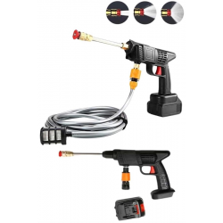 Mey İthalat® Akülü Oto Araç Yıkama Yüksek Basınçlı Araba Yıkama Makinesi Şarjlı