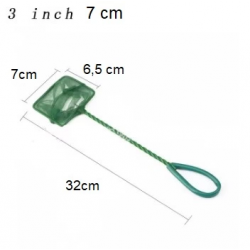 Mey İthalat® Akvaryum Balık Yakalama Kepçesi 3 inç 7 cm