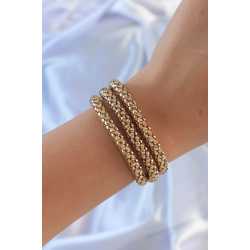 Mey İthalat® Altın Renk Çoklu Kadın Bileklik