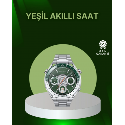 Mey İthalat® Amoled Ekran Akıllı Saat Harita Gösterimli Bluetooth Aramalı 3 Kayışlı