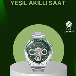 Mey İthalat® Amoled Ekran Akıllı Saat Harita Gösterimli Bluetooth Aramalı 3 Kayışlı