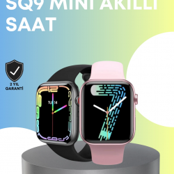 Mey İthalat® AMOLED Ekranlı Akıllı Saat Bluetooth Aramalı IP67 Suya Dayanıklı