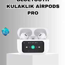 Mey İthalat® ANC Bluetooth Kulaklık – Dokunmatik, Powerbank Kutulu, Akıllı Sensörlü