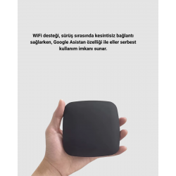 Mey İthalat® Android Auto Kablosuz Bağlantı Adaptörü 5.8GHz Hızlı WiFi ve Kompakt Tasarımlı