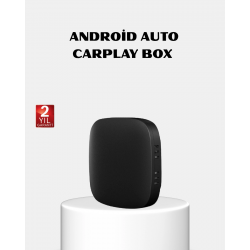 Mey İthalat® Android Auto Kablosuz Dönüştürücü Hızlı Eşleşme ve Sesli Asistan Destekli