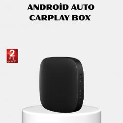 Mey İthalat® Android Auto Kablosuz Dönüştürücü Hızlı Eşleşme ve Sesli Asistan Destekli