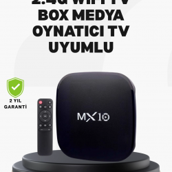 Mey İthalat® Android Tabanlı Akıllı Medya Oynatıcı – 4 Çekirdekli İşlemci, Ekran Yansıtmalı