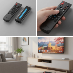 Mey İthalat® Android TV Stick Kablosuz Yayın Akıllı Eğlence Çözümü