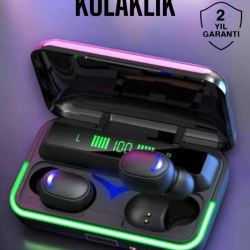 Mey İthalat® Android Ve İOS Uyumlu Bluetooth Bağlantılı Powerbankli Kulaklık