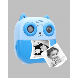 Mey İthalat® Anında Baskı Özellikli Çocuk Kamerası 48MP 1080P Çift Lens 32GB Destekli