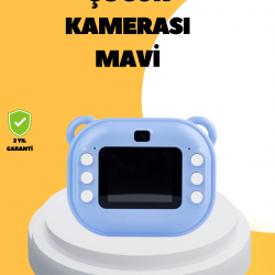 Mey İthalat® Anında Baskı Özellikli Şipşak Kamera – 24MP HD Çift Lensli, 32GB Hafızalı