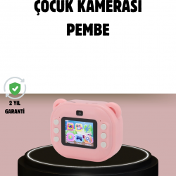 Mey İthalat® Anında Baskı Özellikli Şipşak Kamera 24MP HD Çift Lensli ve 32GB Hafızalı