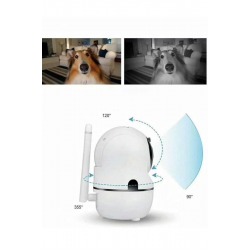 Mey İthalat® Anlık Bildirimli Hareket Sensörlü Full HD Kamera