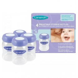 Mey İthalat®   Anne Sütü Saklama Kabı 4'Lü