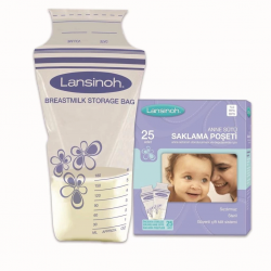 Mey İthalat®   Anne Sütü Saklama Poşeti 25 Adet