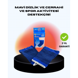 Mey İthalat® Anti-Slip Diz Bandajı Sporcu Desteklikli Koruyucu Model