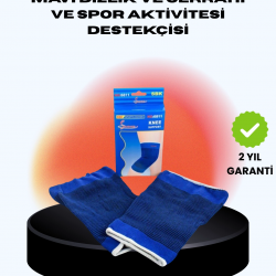 Mey İthalat® Anti-Slip Diz Bandajı Sporcu Desteklikli Koruyucu Model