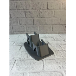 Mey İthalat® Antrasit İkili Gamepad Tutucu 7x18 cm Masa ve Raf Düzeni