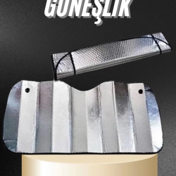 Mey İthalat® Araba Ön Cam Güneşliği Katlanabilir Oto Güneşlik Tüm Araç Modellerine Uygun