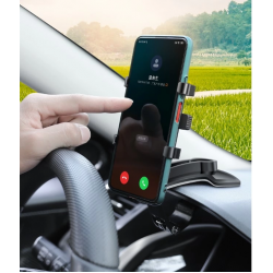Mey İthalat® Araba Gösterge Üstüne Takılan 360 Oynar Başlıklı Telefon Tutucu