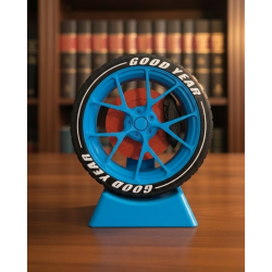 Mey İthalat® Araba Tutkunlarına Özel Jant Tasarımlı Masa Dekoru