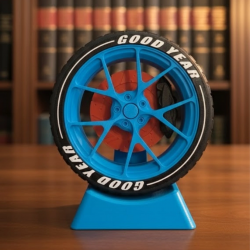 Mey İthalat® Araba Tutkunlarına Özel Jant Tasarımlı Masa Dekoru