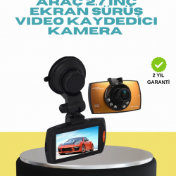 Mey İthalat® Araç İçi Güvenlik Kamerası Hareket Algılamalı HD DVR