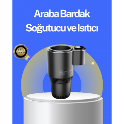 Mey İthalat® Araç İçi Isıtıcı Soğutucu Bardaklık 60°C Isıtma -4°C Soğutma