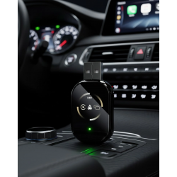Mey İthalat® Araç İçi Kablosuz CarPlay Android Auto AirPlay Adaptörü