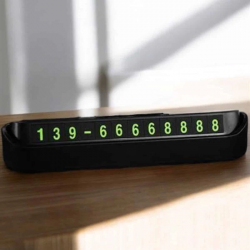 Mey İthalat® Araç İçi Numaratör Numaralık Torpido Üstü Açılır Kapanır Telefon Numarası Bırakma