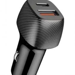 Mey İthalat® Araç İçi Şarj Cihazı 38W Güç Kapasiteli Type-C Girişli Araba Çakmaklık