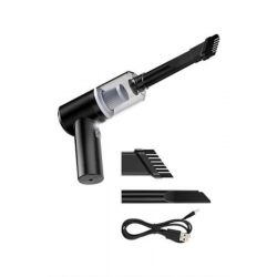 Mey İthalat® Araç İçi Süpürge Kablosuz Şarjlı Elektrikli Süpürge Elde Taşınabilir