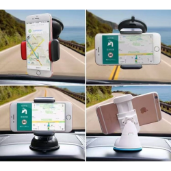 Mey İthalat® Araç İçi Torpido ve Cam Vakumlu Kısa Boy Telefon Tutucu