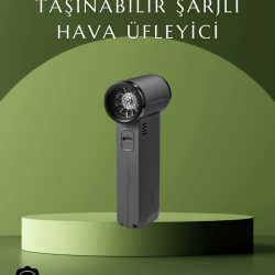 Mey İthalat® Araç İçi ve Ev İçin Güçlü Hava Üfleyici Toz Temizleme Makinesi