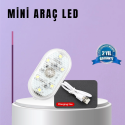 Mey İthalat® Araç İçi ve Ev Kullanımı İçin 7 Renkli Dekoratif LED Lamba