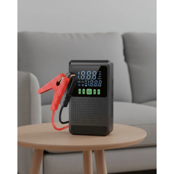 Mey İthalat® Araç İçin Akü Takviye Cihazı ve Kablosuz Hava Kompresörü