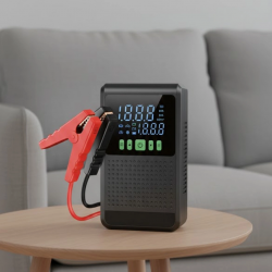 Mey İthalat® Araç İçin Akü Takviye Cihazı ve Kablosuz Hava Kompresörü