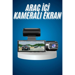 Mey İthalat® Araç Kamerası Dönebilen HD Kaliteli Video ve Fotoğraf Kaydedici