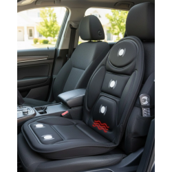 Mey İthalat® Araç ve Ev Uyumlu Masaj Koltuk Minderi Uzaktan Kumandalı