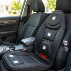 Mey İthalat® Araç ve Ev Uyumlu Masaj Koltuk Minderi Uzaktan Kumandalı